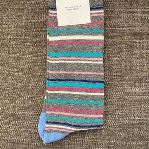 Striped Crew Socks